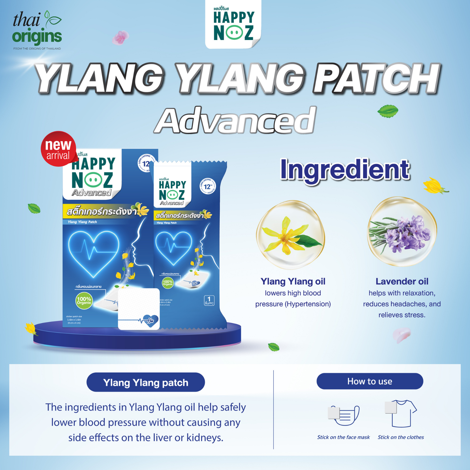 HAPPY NOZ ADVANCED - YLANG YLANG PATCH - Image 3